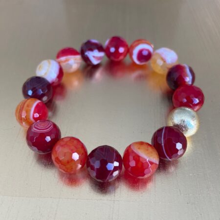 Ruby Radiance Bracelet BLUE MONK