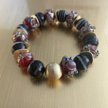 Bursting Rays Bracelet BLUE MONK