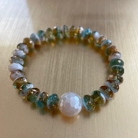 Angel Eyes Bracelet BLUE MONK