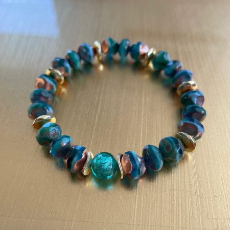 Angel Eyes Bracelet BLUE MONK